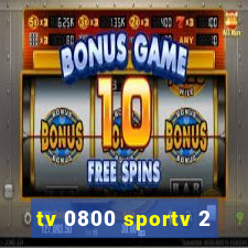 tv 0800 sportv 2
